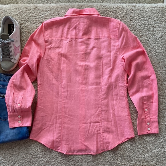 J. Crew Pink Button Down Shirt - Picture 6 of 6